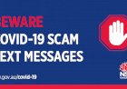 Covid-19 Scam Text Message