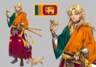 Tokyo Olympics country flags make for impressive anime Samurai Characters