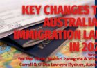 KEY CHANGES TO AUSTRALIAN IMMIGRATION LAW IN 2021