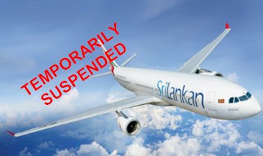 Suspension of all SriLankan Airlines passenger flights