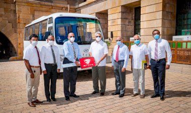 Micro Car Ltd donated a Bus to use for Covid-90 Projects