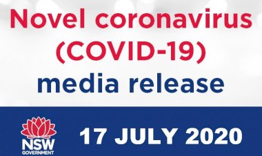 NSW Health Covid-19 Media Release - 17th July 2020