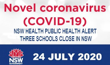 NSW HEALTH , PUBLIC HEALTH ALERT – THREE SCHOOLS CLOSE IN NSW