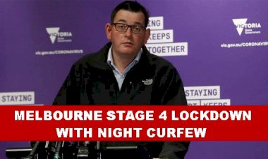 Stage 4 lockdown with night curfew in Victoria