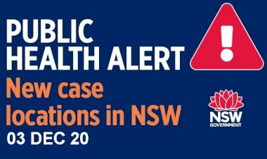 NSW Public Health Alert - 3 December 2020