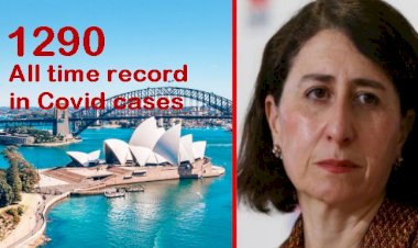 All time record in Covid cases in NSW