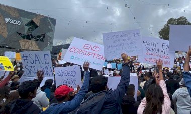 Protests in Australia and New Zealand against the Sri Lankan government