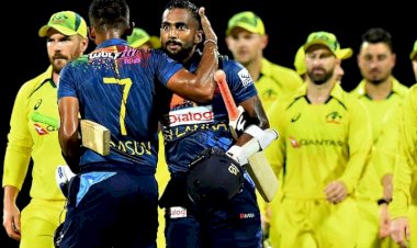 Dasun Shanaka helps Sri Lanka To A Thrilling 4-Wicket Win against Australia