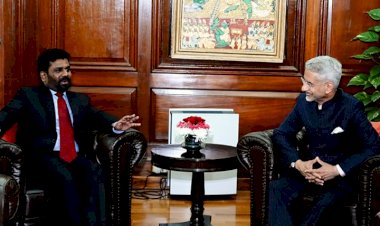 NPP Leader Anura Kumara Dissanayake meets Indian FM in Delhi