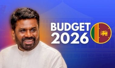 Sri Lanka's President Anura Kumara Dissanayake presents the budget for 2026
