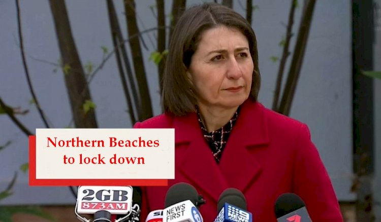 Sydney’s Northern Beaches to lock down amid NSW records 13 new cases