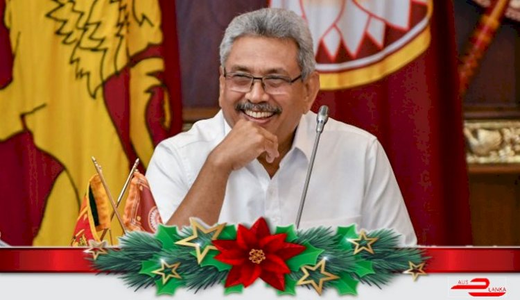 Sri Lankan President`s Christmas Message