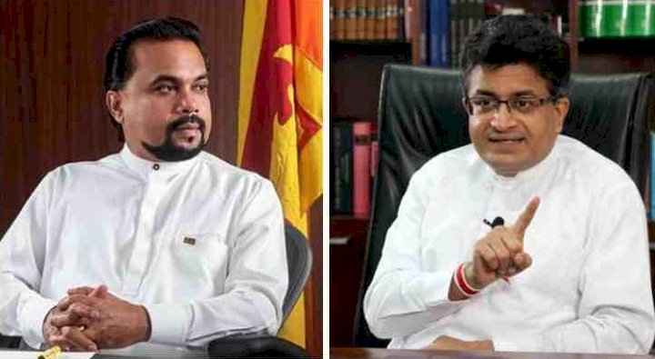 Ministers Udaya Gammanpila and Wimal Weerawansa removed from positions by President