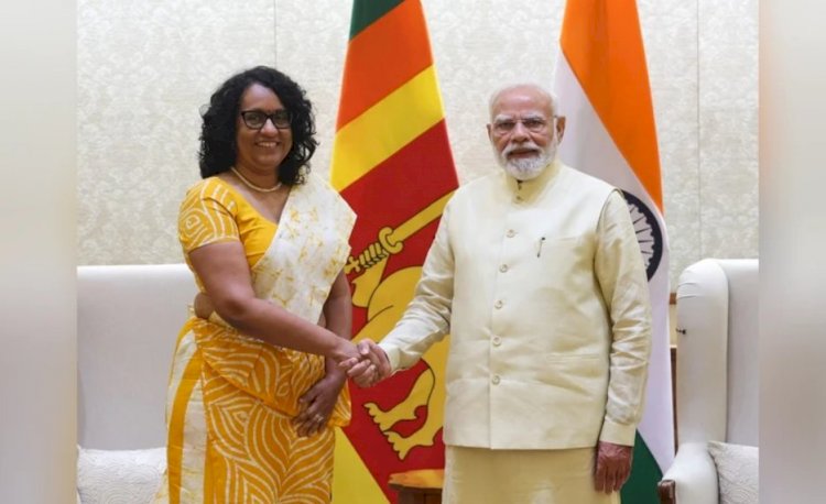 Sri Lankan PM Harini Amarasuriya meets PM Modi in New Delhi